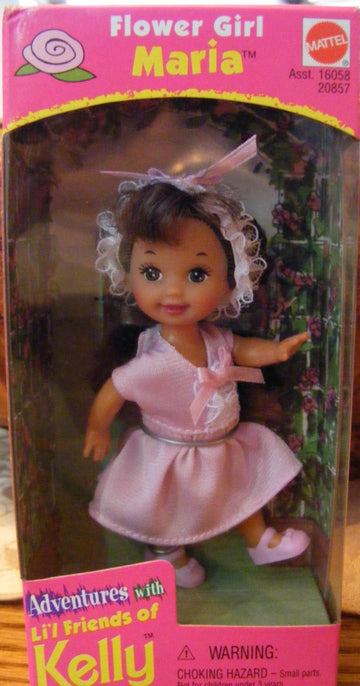 Barbie- Kelly Doll Flower Girl Maria (Rare) 1998