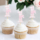 12Pcs Bow 1st Birthday Cupcake Toppers - Sweet One Birthday Decorations,First Wedding Anniversary Bowknot Cupcake Toppers,Pink Bow Cake Smash Photo