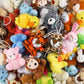 32 Piece Mini Plush Animal Toy Set, Cute Small Animals Plush Keychain Decoration for Themed Parties, Kindergarten Gift, Teacher Student Award, Goody