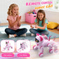 Robot Cat Toy for Kids, Interactive Robot Kitty with Touch Sensing, Remote Control Cat Robot Singing, Dancing, Walking, Sliding, Programmable Smart