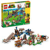 LEGO Super Mario Diddy Kong's Mine Cart Ride Expansion Set 71425, Collectible Building Toy with Brick Built Funky Kong Figure, Super Mario Gift Set