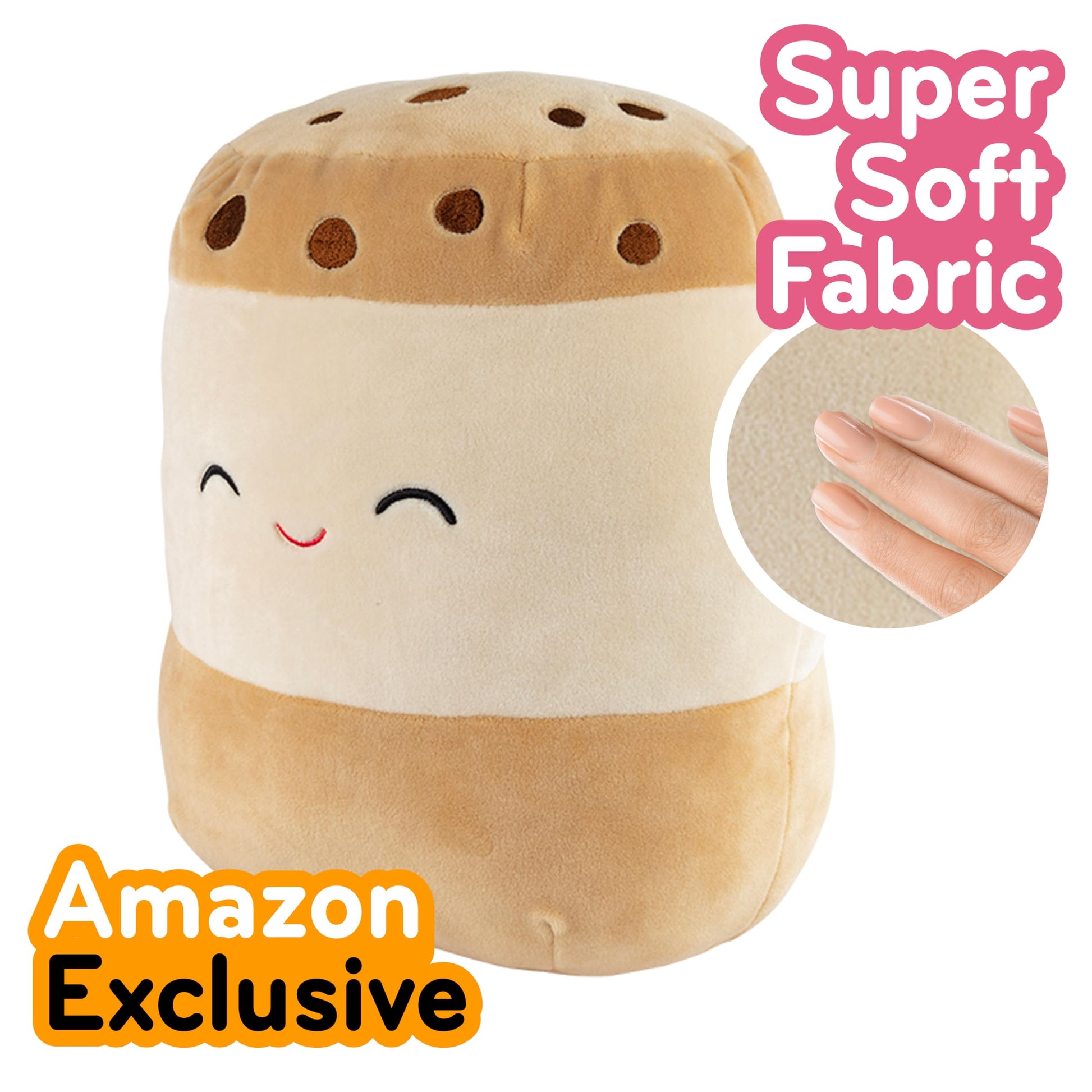 Squishmallows 10" Koako The Ice Cream Sandwich Summer Plush Official Jazwares Food Toy Ultra Soft Chipwich Stuffed Animal Pillow Cute Collectible Gift