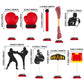 16PCS Boxing Cake Topper for Men Boxing Theme Party Decorations Wrestling Cake Topper Set