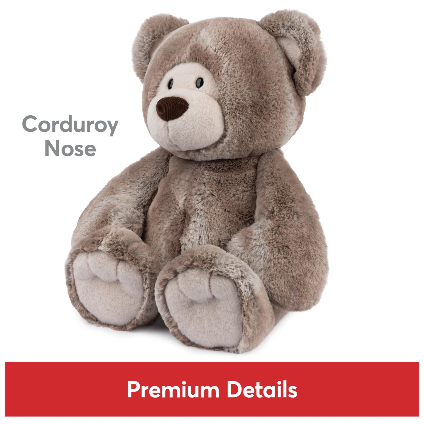 GUND Mukki 16-Inch Tan Classic Teddy Bear Plush Toy, Ages 0+
