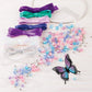 Make It Real: DIY Dreamcatcher - Purple Pink Blue Butterfly, 175 Piece All-in-One DIY Kit, Tweens & Girls, Bedroom Décor, Arts & Crafts, Make