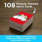 AQUARIUS Charlie Brown Great Pumpkin Memory Master Card Game - Fun Family Party Game for Kids, Teens & Adults - Entertaining Game Night Gift