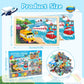 Wooden Puzzles for Kids Ages 3-5, 4 Packs Puzzles for Kids Ages 4-6,Vehicle