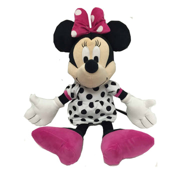 Jay Franco Disney Minnie Mouse Dots are New Black Pillow Buddy - Plush Stuffed Kids Super Soft Polyester Microfiber, 21 inch (Official Disney Product)