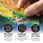 Baby Fanatics MasterPieces 550 Piece Jigsaw Puzzle for Adults, Family Or Kids - Peacock Delight - 18"x24"