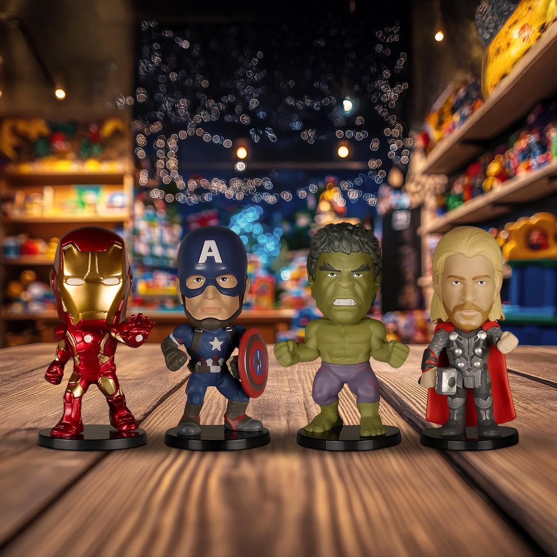 Funko Wacky Wobbler: Avengers 2 Mini Wobbler Action Figure (Pack of 4)