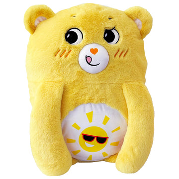 Happy Nappers Care Bears Funshine Bear Pillow Pocket Pal - Plush Animal Case