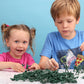 Entervending Army Men Action Figures - 50 Pcs Green Soldier Toy Playset - Boys 2' Military Toys