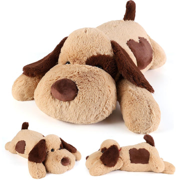 meowtastic Dog Weighted Stuffed Animals, Plush Pillow for Kids