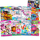 Bulk Imagine Ink Mess Free Coloring Book Set - Bundle with 8 Variety Books: Disney Princess, Frozen, Trolls, More Plus Stickers | Party Supplies