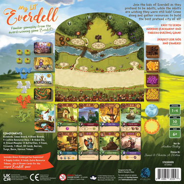 My Lil’ Everdell - Family Board Game for Kids Ages 6+, 2-4 Players, 30-Minute Strategy Game with Worker Placement & Resource Dice