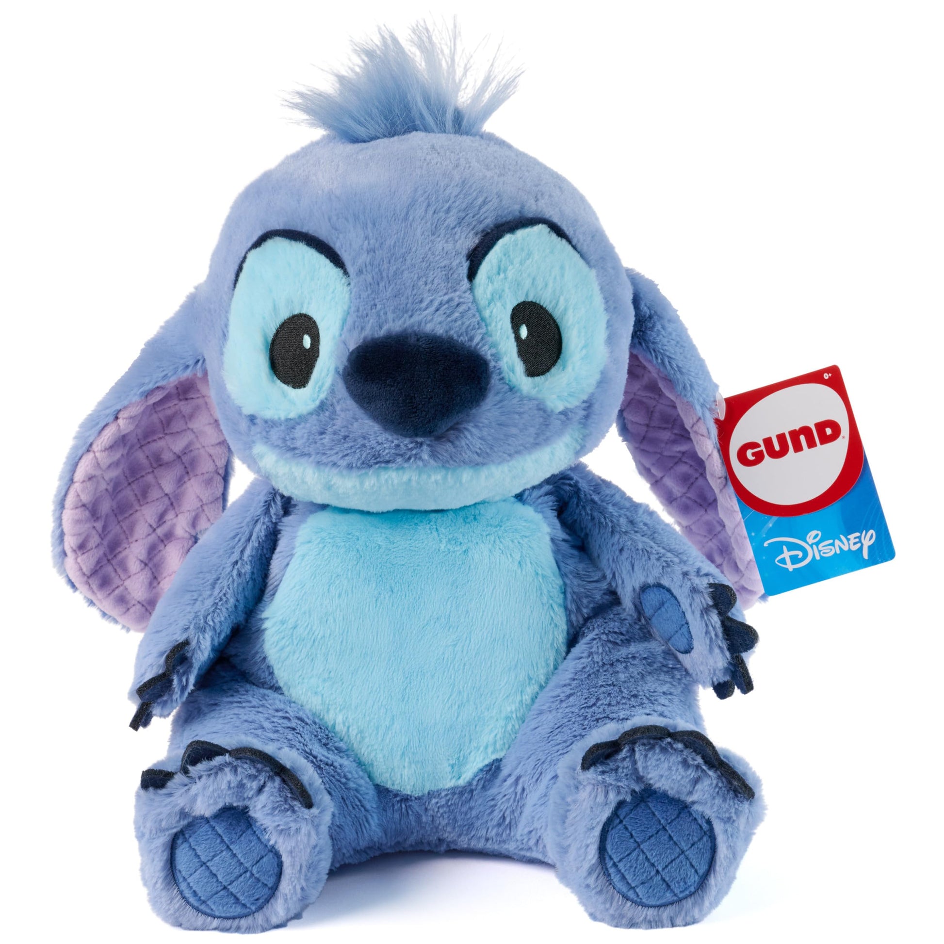 GUND Disney Official Oh So Snuggly Stitch 12.5-Inch Plush Toy, Ages 0+