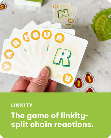 SimplyFun Linkity - Engaging Vocabulary and Word Association Educational Game for Ages 8 & Up, Perfect Word Game for Kids for Family Night, Classroom