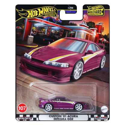 Hot Wheels Boulevard Custom 01 Acura Integra GSR 107
