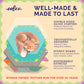 eeBoo Life in a Meadow Memory & Matching Game, Ages 3+, 1-4 Players