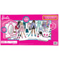 Barbie: Magnetic Dress Up Closet Activity - Fashion Design Playset, Mix & Match Accessories, Decorate & Display, Pink Closet Storage Case, Kids 3+
