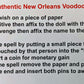 Voodoo Doll Good Luck Black Power Revenge Spells Magic New Orleans