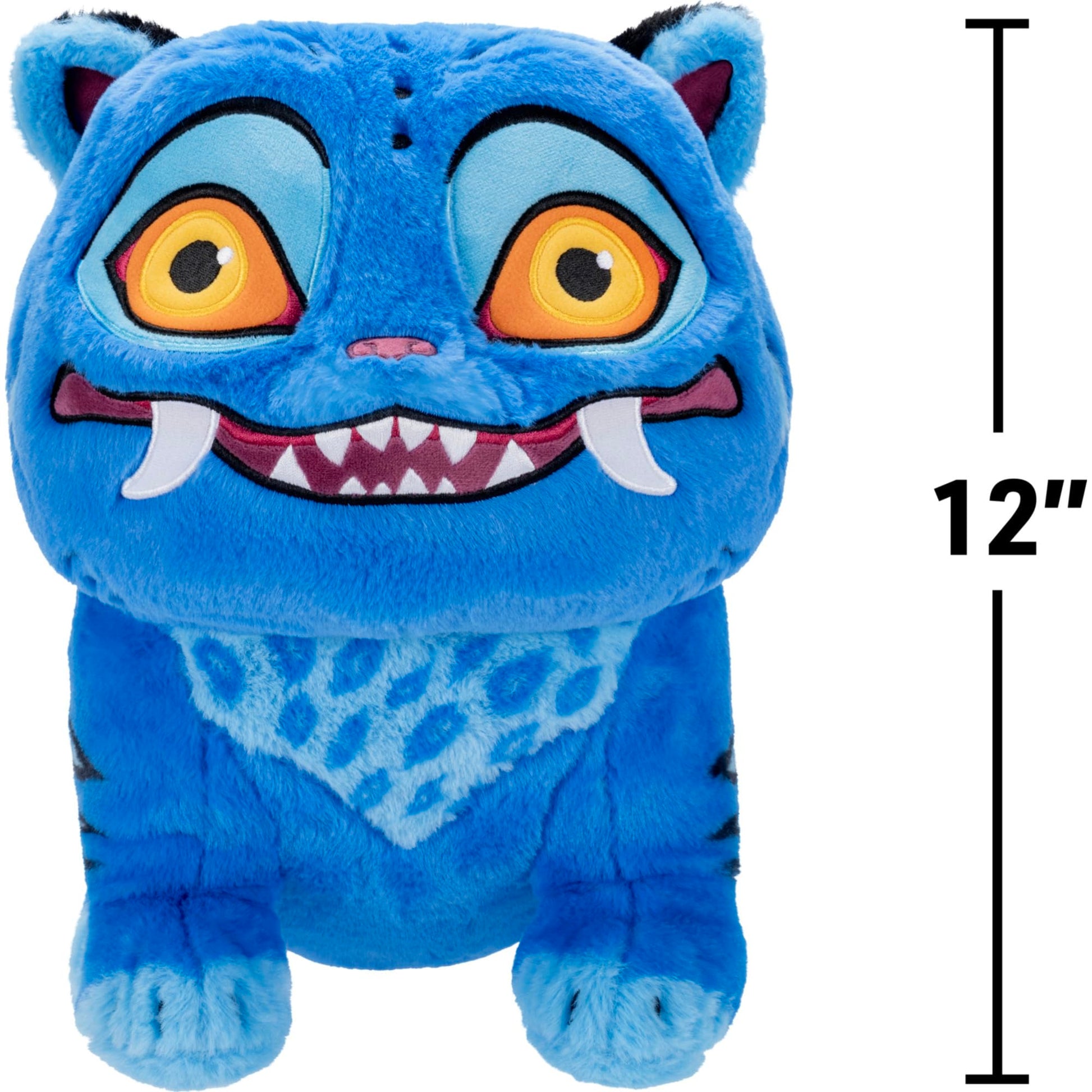Kpop Demon Hunters 12-inch Derpy Tiger - Ultra-Soft Collectible Movie Character - Cuddle-Ready Plush for Fans & Collectors - Ages 6+