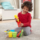 Melissa & Doug Wash and Dry Dish Set - 24 Pieces Kids Play Dishes, Play Kitchen Accessories, Toy Dishes for Kids Kitchen Ages 3+