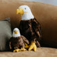 The Petting Zoo Bald Eagle Stuffed Animal, Gifts for Kids, Wild Onez Zoo Animals, Bald Eagle Plush Toy 9 inches