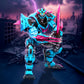 MrBeast Lab Platinum Series Panther Battle Titan Collector Figure