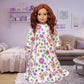 Good Night - Cotton Nightgown - Clothes Fits 18 Inch Doll (Doll Not Included)