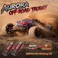 YESHIN 1:10 Large RC Car 45km/h High Speed Off-Road Truck, Waterproof Electric Powered RC Cars All Terrain Toys with 2 Rechargeable 2600mAh Batteries