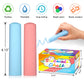 feela Jumbo Sidewalk Chalk, 72 Pack Non-Toxic Outdoor Chalk Set For Kids, 18 Colors