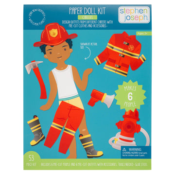 Stephen Joseph, Dress-Up Fashion and Career Paper Dolls, Careers