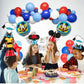 Unique Disney Mickey Mouse Party Hats - 4.25'' (8 Pcs) | Assorted Fun Designs for Kids Birthday Celebrations