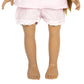 Springfield Collection by Fibre-Craft - Pink Pajamas with White Lace Trim - Fits All 18-Inch Dolls - Mix and Match! - For Ages 4 and Up