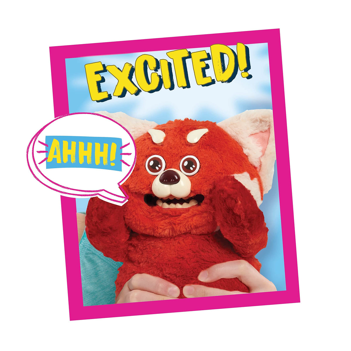 Disney and Pixar Turning Red Many Moods of Red Panda Mei Animated Talking 12-Inch Feature Plush, Officially Licensed Kids Toys for Ages 3 Up,