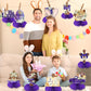 Easter Table Decorations He is Risen Honeycomb Centerpiece 12Pcs Religious Easter Paper Centerpieces Christian Jesus Cross He Lives Table Centerpieces