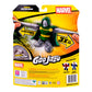 Goo Jitzu Marvel Avengers Dr Doom, Stretchy Action Figure, Super Stretchy with Unique Crackly Marble Filling, Collect All 3
