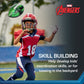 Marvel Avengers Hulk Youth Football, Small Mini Peewee Futbol for Kids, Size 5, Green