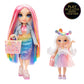 Rainbow High Littles - Opal Raine, Rainbow 5.5" Posable Small Doll with Purse, Magical Pet Unicorn, Girls Toy Gift, Kids Ages 4-12 Years