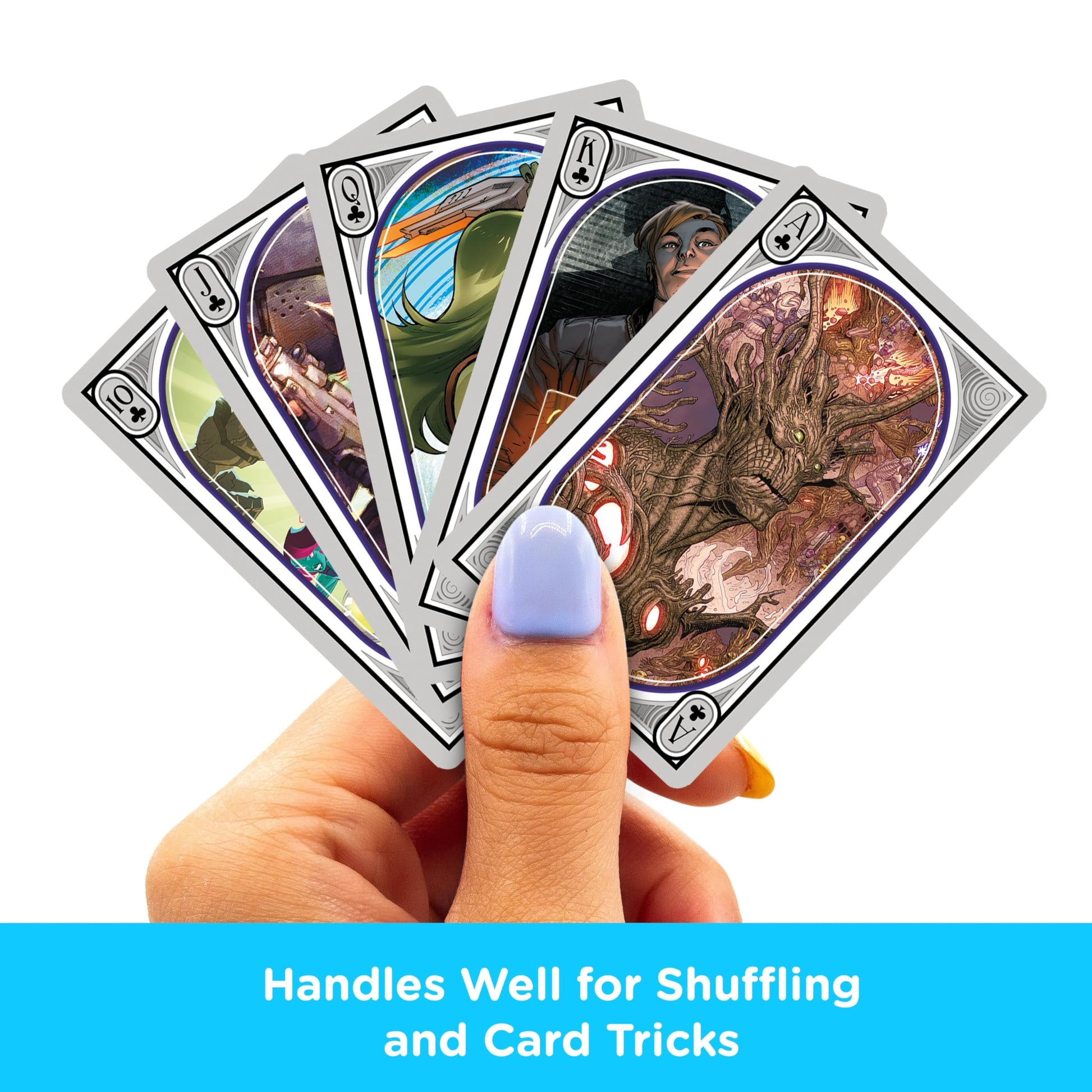 Aquarius Guardians of The Galaxy Cassette Playing Cards - Comic Themed Deck of Cards for Your Favorite Card Games - Officially Licensed Guardians