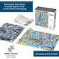 Boardwalk Puzzles New York, NY, 1000 Piece Jigsaw Puzzle for Adults, 19¼ x 26? Inches, Made in USA
