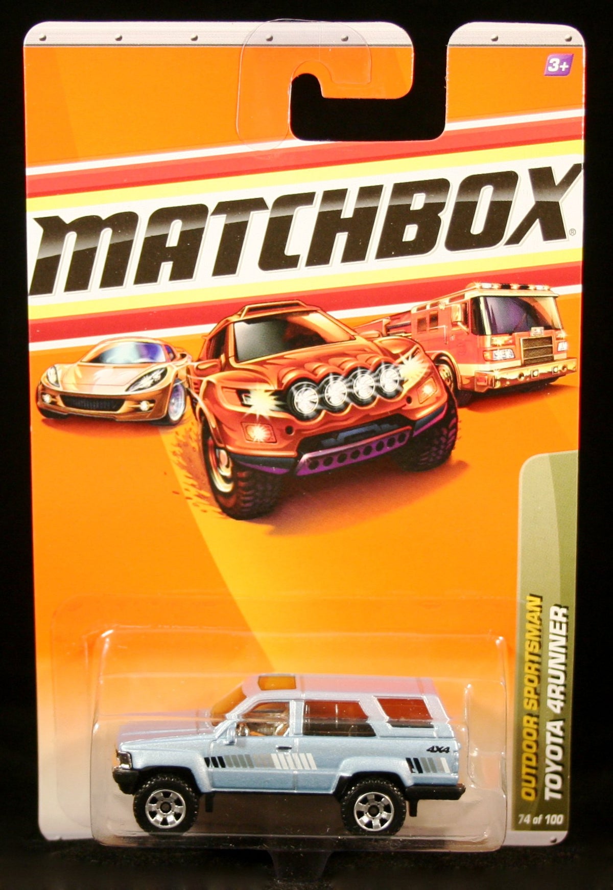 Matchbox Toyota 4RUNNER Outdoor Sportsman Series (#1 of 10) 2010 Basic Die-Cast Vehicle (#74 of 100)