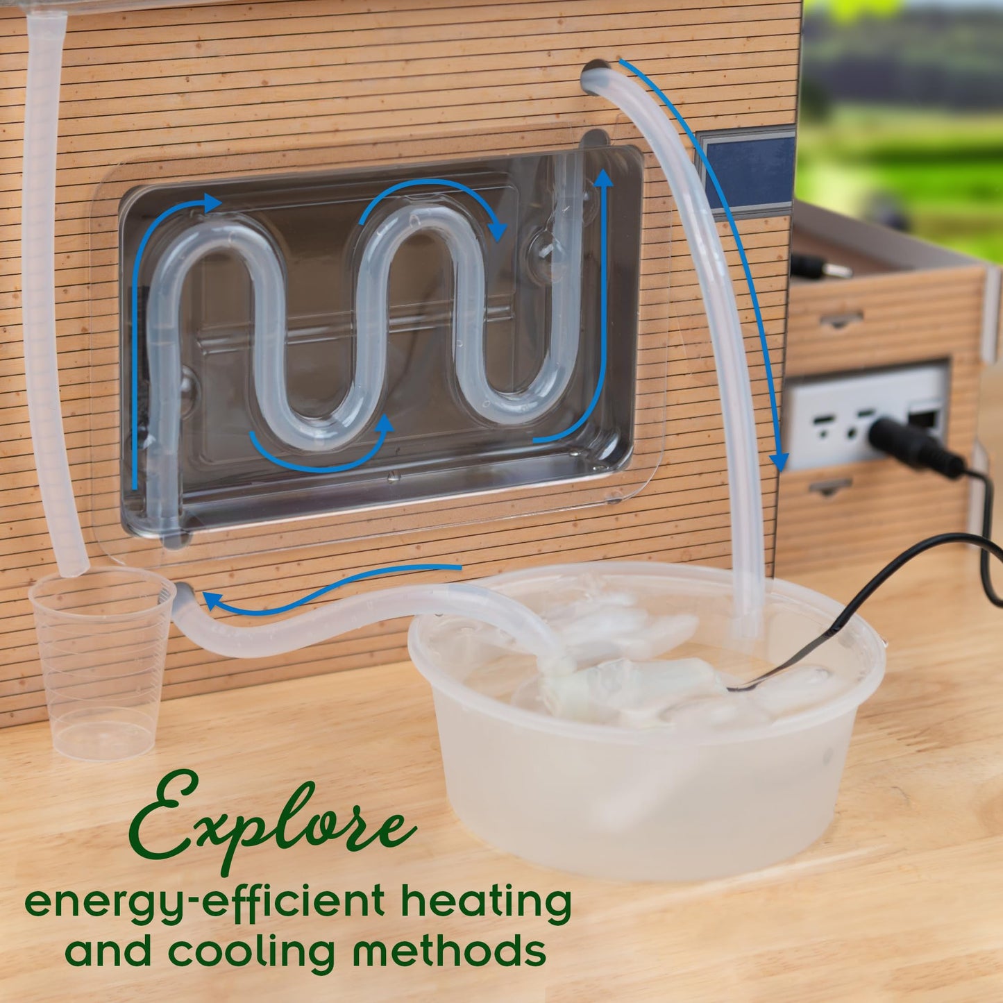 Thames & Kosmos Green Engineering STEM Kit | Build & Experiment with an Energy-Efficient Model Home, Explore Clean Energy, Sustainable Living
