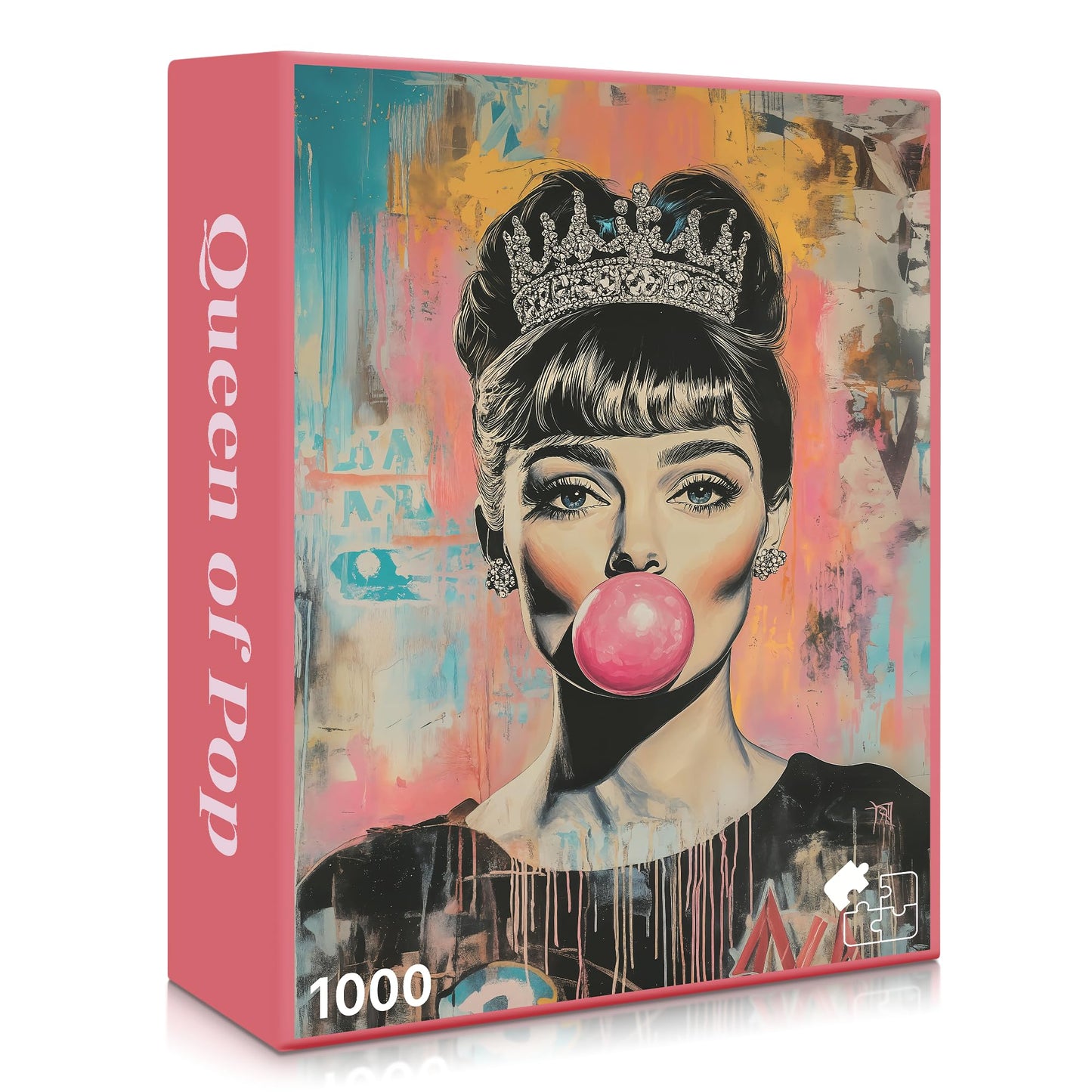 Queen of Pop (#4) - 1000 Piece Jigsaw Puzzle for Adults | Premium European Blue Board | Satin Low-Glare Finish | Ribbon Cut | Bonus Poster |