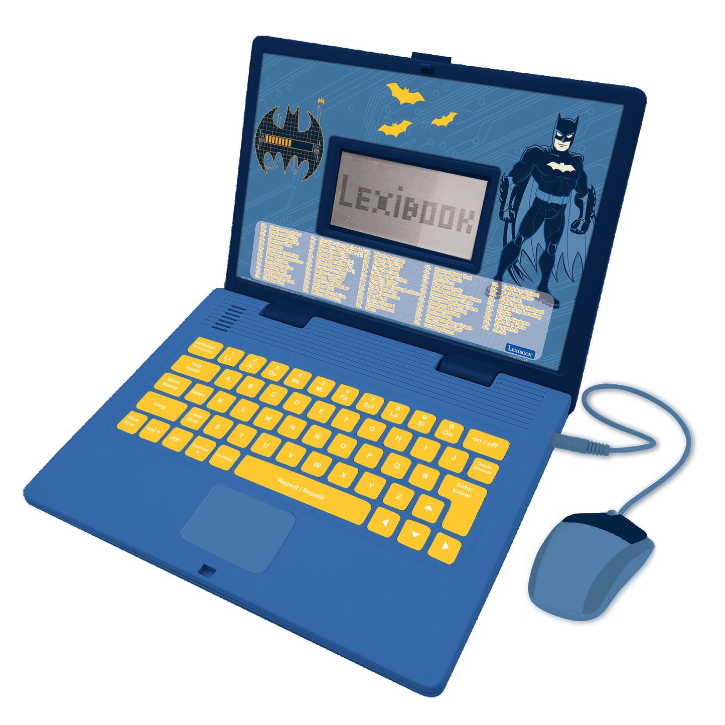 Lexibook, Batman Educational Laptop for Kids, JC598BATi2