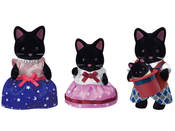 Sylvanian Families 5530 Midnight Cat Family - Dollhouse Playsets