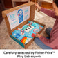 Fisher-Price Newborn Baby Kit Let’s Snuggle & Play Set, Developmental Toys with Activity Guide for Infants Ages 0+ Months