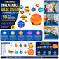 Fun Express Inflatable Solar System Model Kit for Kids, 10 Piece