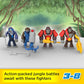 Fisher-Price Imaginext Preschool Toys Boss Level Army Pack 9-Piece Monkey & Gorilla Figure Set for Pretend Play Ages 3+ Years